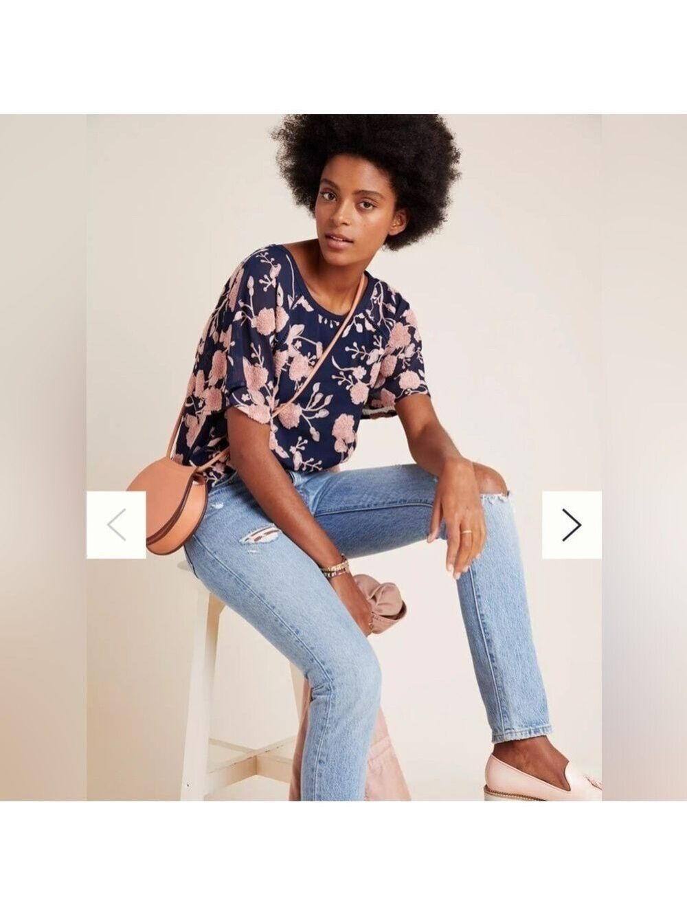 Maeve by Anthropologie Franca Textures Blouse Size XS